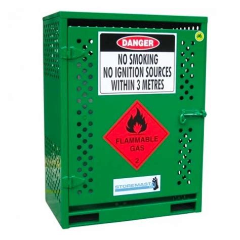 toxic gas metal outside enclosure storage|flammable gas storage regulations.